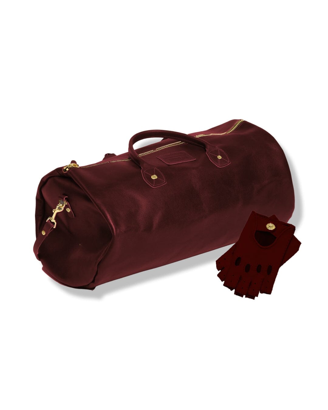 Weekender Duffle with Leather Driving Gloves - Sheehan and Co.