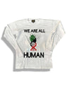 WE ARE ALL HUMAN in solidarity with the civilians of Palestine Statement Tee - Sheehan and Co.