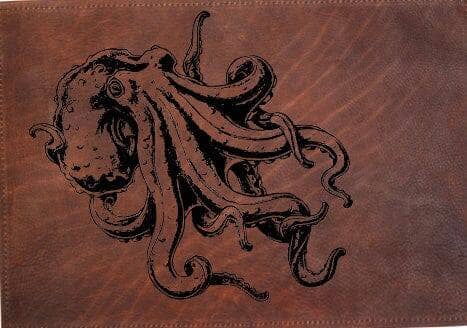Sail into Dinner with Style - Sheehan&Co Nautical Leather Placemat Set | Upcycled & Repurposed - Sheehan and Co.