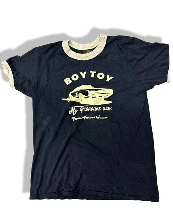 BOY TOY Muscle Car Ringer Tee - Sheehan and Co.