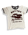 BOY TOY Muscle Car Ringer Tee - Sheehan and Co.