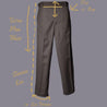Ponce High Waisted Trouser - Sheehan and Co.