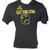 Smells Like Self Isolation Statement tee on Basic Crew Neck - Sheehan and Co.