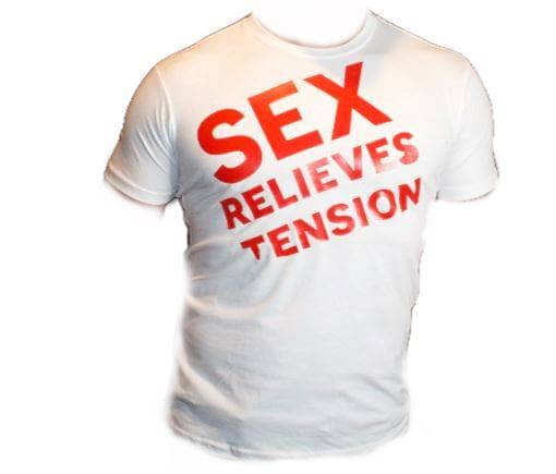 Sex Relives Tension on Basic Crew Neck - Sheehan and Co.