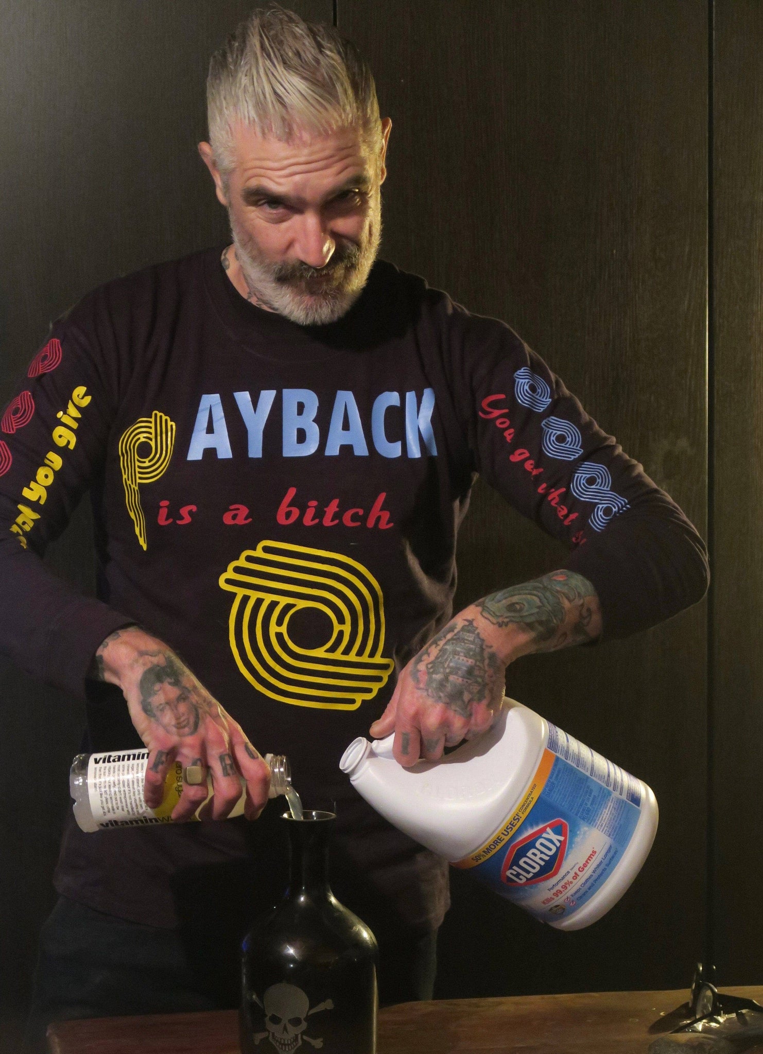 Payback Is A Bitch Long Sleeve Statement Tee - Sheehan and Co.