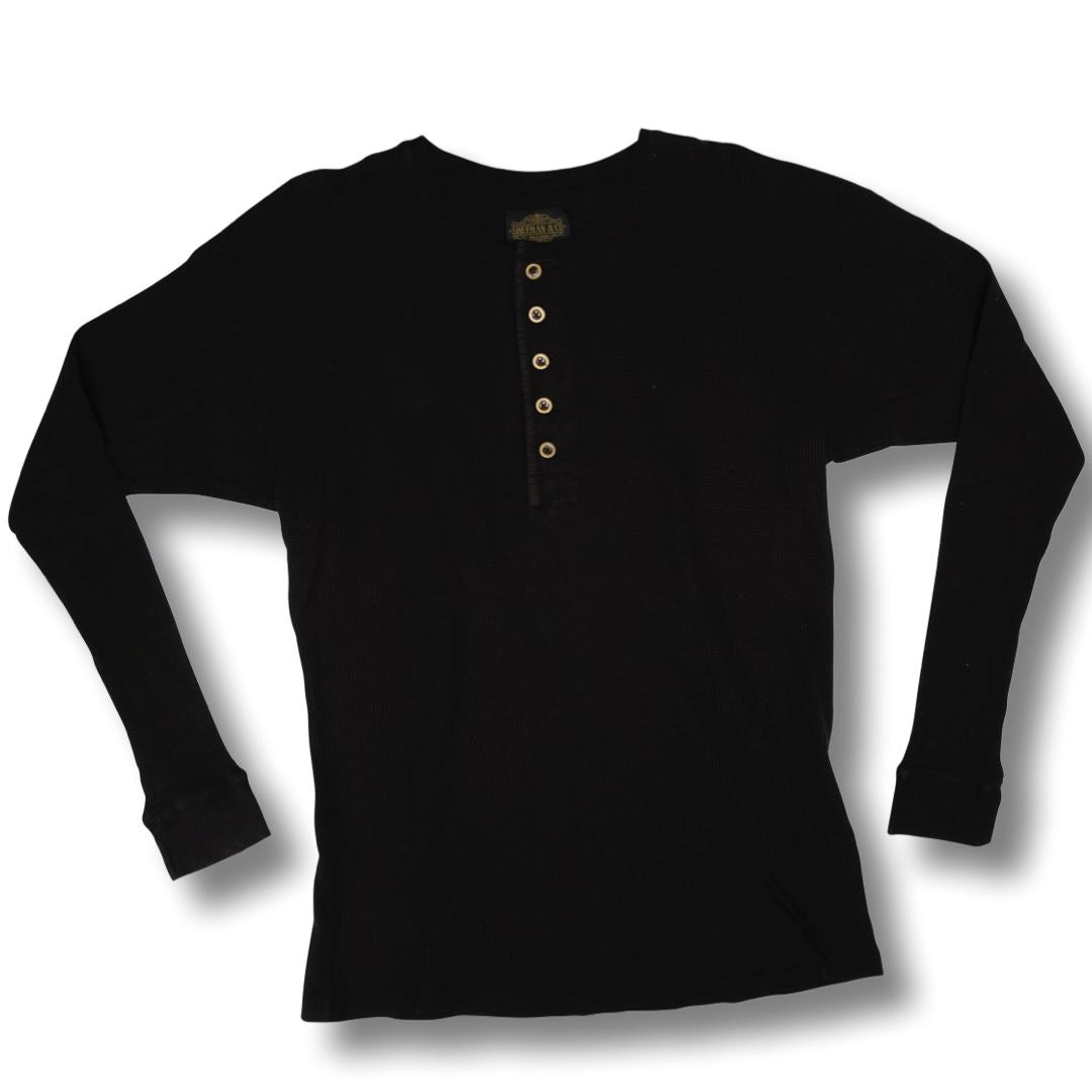 LS Drop Shoulder Henley - Sheehan and Co.